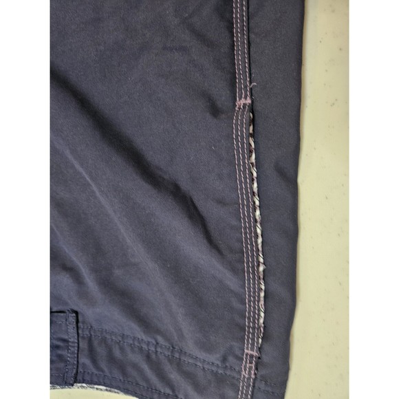 Reyn Spooner Hawaiian Men's Board Shorts Swim Trunks Size 32 Navy Short - Picture 2 of 4